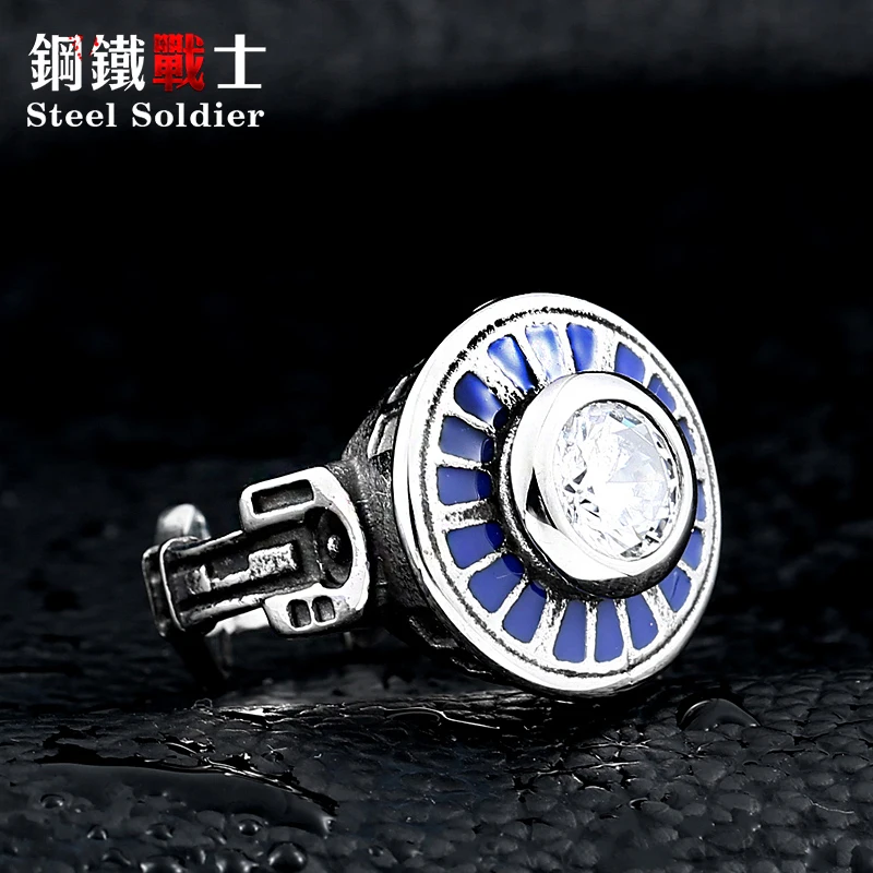 Steel soldier hot sale movie style star wars Millennium Falcon ring men fashion stainless steel jewelry
Steel soldier hot sale movie style star wars Millennium Falcon ring men fashion stainless steel jewelry