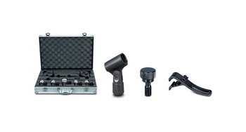 Color Black Mics Baomic BM-DX7B Drum Set Series Black Series Drum Kit 5 Microphones system drum microphones kits free shipping
Color Black Mics Baomic BM-DX7B Drum Set Series Black Series Drum Kit 5 Microphones system drum microphones kits free shipping
