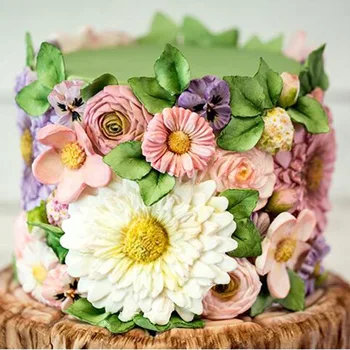 1PCS Many Kinds Of Flowers Silicone Mold Christmas Cake Border Fondant Molds Cake Decorating Tools Chocol A108
1PCS Many Kinds Of Flowers Silicone Mold Christmas Cake Border Fondant Molds Cake Decorating Tools Chocol A108