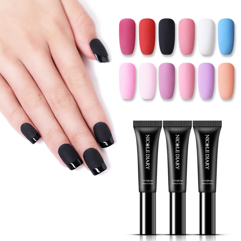 NICOLE DIARY 8ml Matte Nail UV Gel Polish Colorful Soak Off Long Lasting LED Gel Lacquer Varnish for Manicure Art Decoration
NICOLE DIARY 8ml Matte Nail UV Gel Polish Colorful Soak Off Long Lasting LED Gel Lacquer Varnish for Manicure Art Decoration