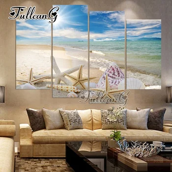 FULLCANG 5pcs diy diamond painting "beach shell " full drill 3d cross stitch mosaic embroidery multi-picture decor gift G1193
FULLCANG 5pcs diy diamond painting "beach shell " full drill 3d cross stitch mosaic embroidery multi-picture decor gift G1193
