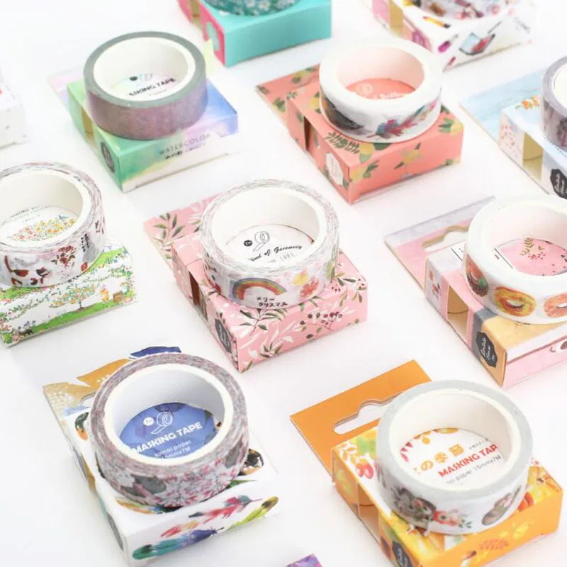 Diary Decoration And Paper Decorative Mask Masking Tape, Self-Adhesive Stickers, Japanese Stationery, Office Supplies 15mm * 7M
Diary Decoration And Paper Decorative Mask Masking Tape, Self-Adhesive Stickers, Japanese Stationery, Office Supplies 15mm * 7M