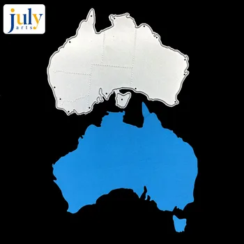 Julyarts Map of Australia Craft Metal Cutting Dies Cut Die Mold Scrapbook Paper Craft Knife Mould Blade Punch Stencils Dies
Julyarts Map of Australia Craft Metal Cutting Dies Cut Die Mold Scrapbook Paper Craft Knife Mould Blade Punch Stencils Dies