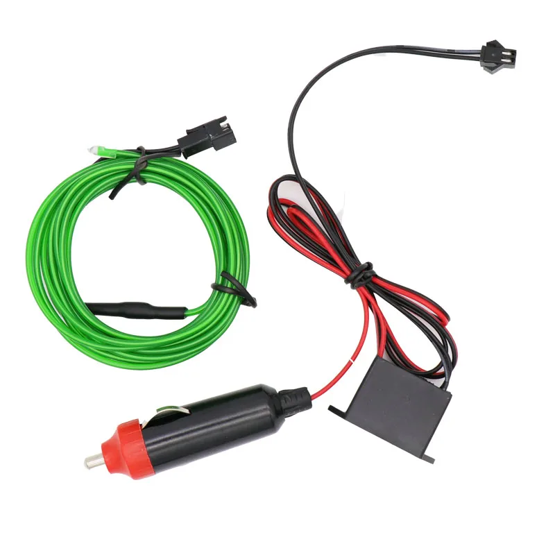 3M 10 colors Neon LED EL Wire Lamp Glow String Lights Rope Tube For Home Car Dance Party decoration + 12V powered controller
3M 10 colors Neon LED EL Wire Lamp Glow String Lights Rope Tube For Home Car Dance Party decoration + 12V powered controller