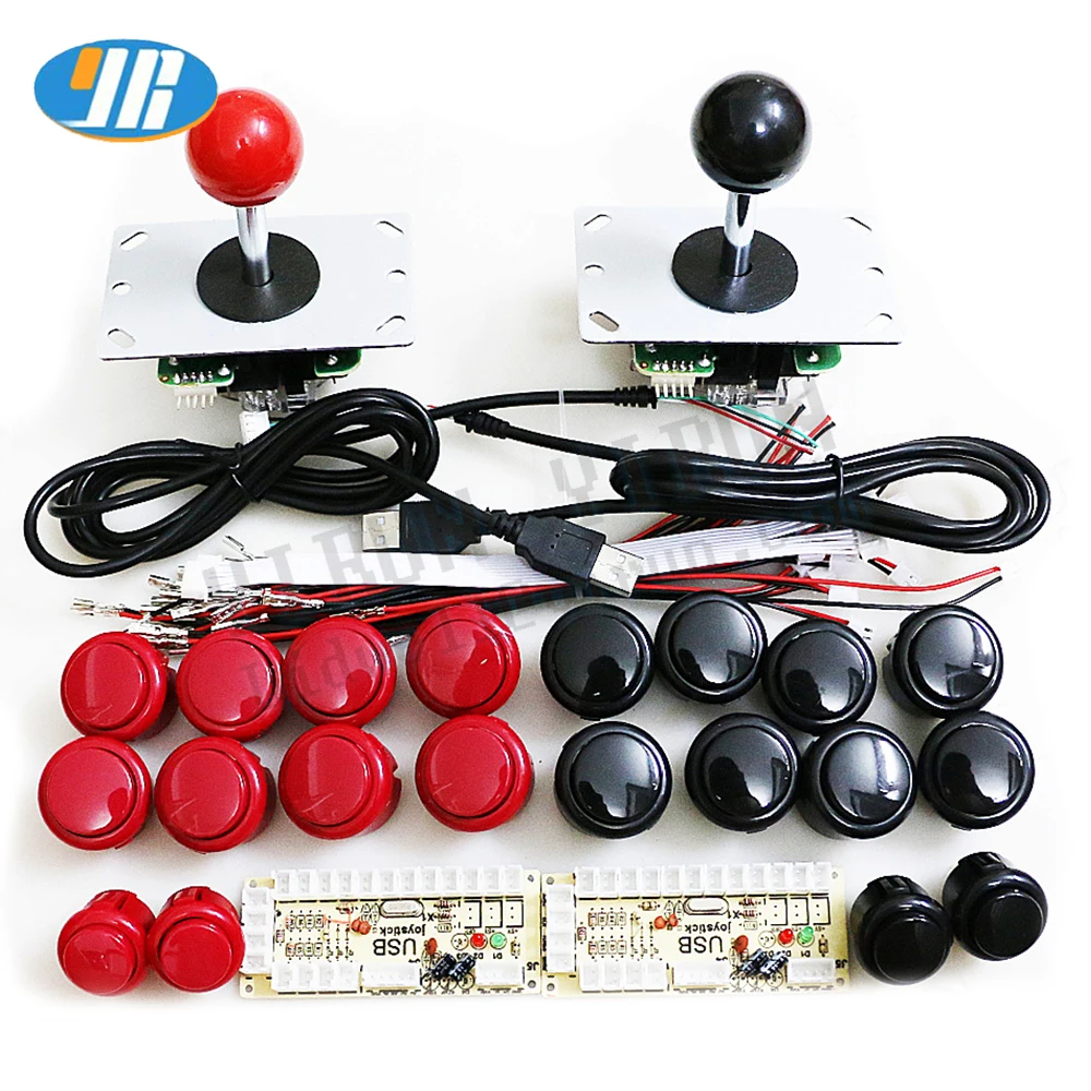 Arcade Joystick DIY Kit Zero Delay Arcade DIY Kit USB Encoder To PC Arcade Sanwa Joystick + Sanwa Push Buttons For Arcade Mame
Arcade Joystick DIY Kit Zero Delay Arcade DIY Kit USB Encoder To PC Arcade Sanwa Joystick + Sanwa Push Buttons For Arcade Mame