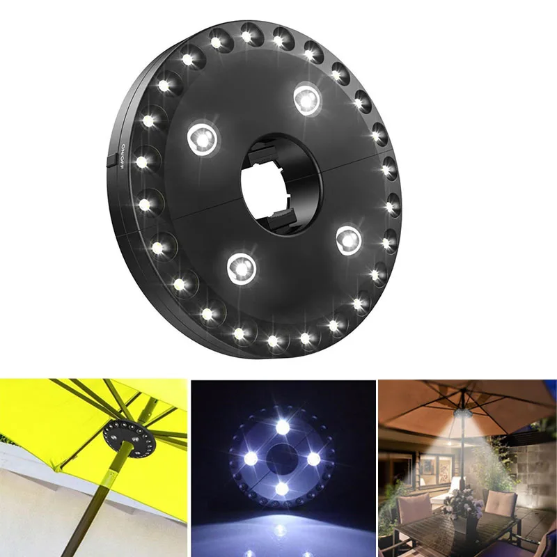 Outdoor Patio Umbrella Light 3 Lighting Modes 28 LED Light Table Umbrellas Camping ALI88
Outdoor Patio Umbrella Light 3 Lighting Modes 28 LED Light Table Umbrellas Camping ALI88