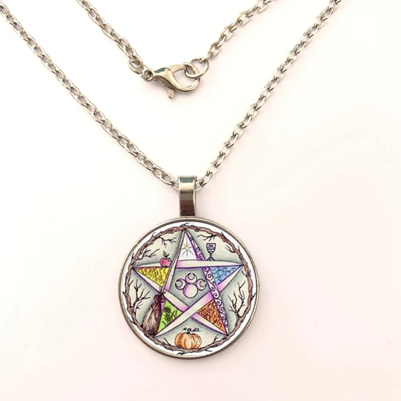 GDRGYB 2019 New Esoteric Pentagram The necklace Pentagram Jewelry Glass Dome Vintage Photo The necklace Gifts Women
GDRGYB 2019 New Esoteric Pentagram The necklace Pentagram Jewelry Glass Dome Vintage Photo The necklace Gifts Women