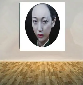Hand painted Oil Painting Canvas Modern art Portrait Painting Chinese Artist LingJian girl Picture Painting Home decor 30x30Inch
Hand painted Oil Painting Canvas Modern art Portrait Painting Chinese Artist LingJian girl Picture Painting Home decor 30x30Inch