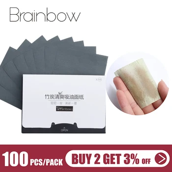 Brainbow 100Pcs/pack Facial Blotting Papers Oil Absorbing Sheets Makeup Cleanser Acne Treatment Deep Cleansing Face Skin Care
Brainbow 100Pcs/pack Facial Blotting Papers Oil Absorbing Sheets Makeup Cleanser Acne Treatment Deep Cleansing Face Skin Care