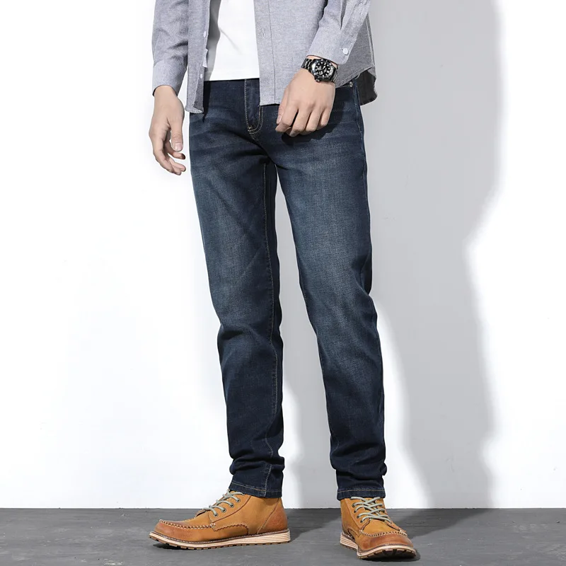 Blue&Black Classic Color 2019 NEW Spring Summer Brand Mens Jeans Denim Regular Straight Plus USA Size W 30-38 40 44 46 48
Blue&Black Classic Color 2019 NEW Spring Summer Brand Mens Jeans Denim Regular Straight Plus USA Size W 30-38 40 44 46 48