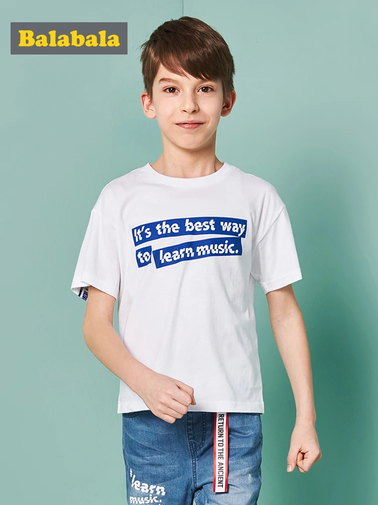 Balabala T-shirts for boys Print Team Short Sleeve Kids 100% Cotton T Shirts O Neck Regular Cotton T Shirts Top Cloth
Balabala T-shirts for boys Print Team Short Sleeve Kids 100% Cotton T Shirts O Neck Regular Cotton T Shirts Top Cloth