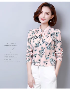 Floral Chiffon Blouse 2018 Long Sleeve Print Women Shirt Elegant Korean Button Office Ladies Blouses camisa feminin F061
Floral Chiffon Blouse 2018 Long Sleeve Print Women Shirt Elegant Korean Button Office Ladies Blouses camisa feminin F061