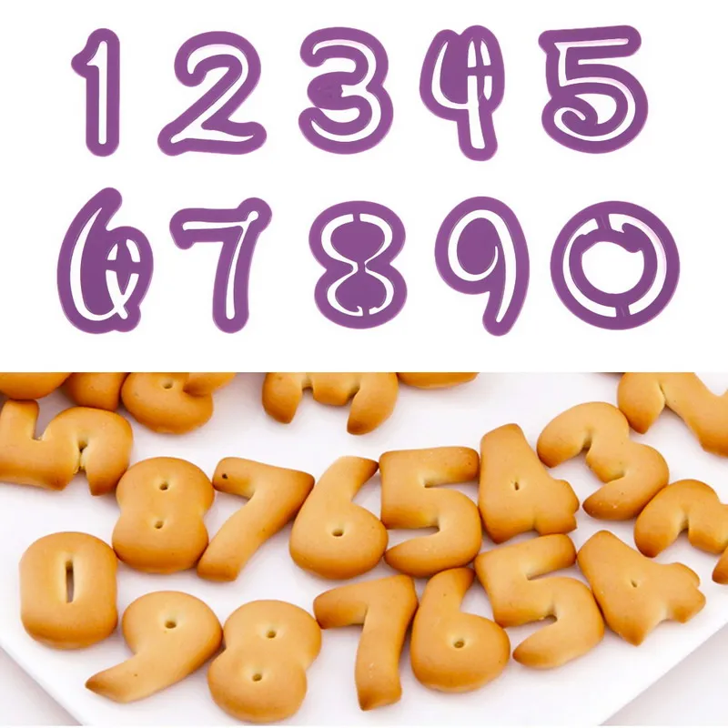 0-9 Number Shape Cake Cookie Cutter Mold DIY Fondant Cake Chocolate Cookies Biscuit Mould Set Decorating Tools Baking Moulds
0-9 Number Shape Cake Cookie Cutter Mold DIY Fondant Cake Chocolate Cookies Biscuit Mould Set Decorating Tools Baking Moulds