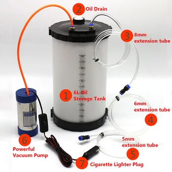 6L 12V Car Truck Pump Oil Change Oil Vacuum Car Power Oil Changer Car Change Oil Tools
6L 12V Car Truck Pump Oil Change Oil Vacuum Car Power Oil Changer Car Change Oil Tools