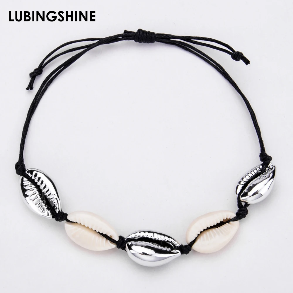 Bohemian Weave Rope Shell Charms Bracelets Adjustable Silver Beads Bracelet for Women Christmas Jewelry Gift Pulseras
Bohemian Weave Rope Shell Charms Bracelets Adjustable Silver Beads Bracelet for Women Christmas Jewelry Gift Pulseras