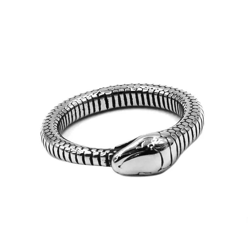 Wholesale Exquisite Snake Ring Stainless Steel Jewelry Fashion Snake Animal Biker Mens Women Girls Ring SWR0916A
Wholesale Exquisite Snake Ring Stainless Steel Jewelry Fashion Snake Animal Biker Mens Women Girls Ring SWR0916A