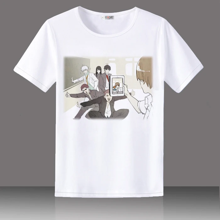 Hot Cartoon GINTAMA Sakata Gintoki Kagura T-shirt Summer O-neck Short Sleeves Sadaharu Shirts Casual Tees Tops
Hot Cartoon GINTAMA Sakata Gintoki Kagura T-shirt Summer O-neck Short Sleeves Sadaharu Shirts Casual Tees Tops