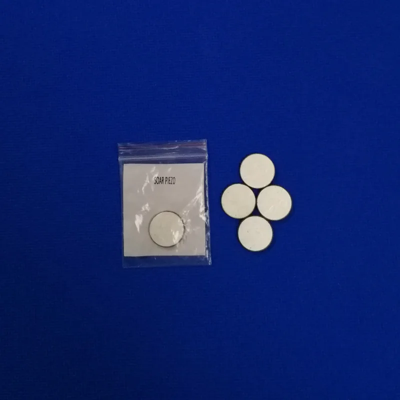Ультразвуковые пьезоэлектрические керамические диски 20x2 07 мм 1MHz PZT4A пьезо PZT
