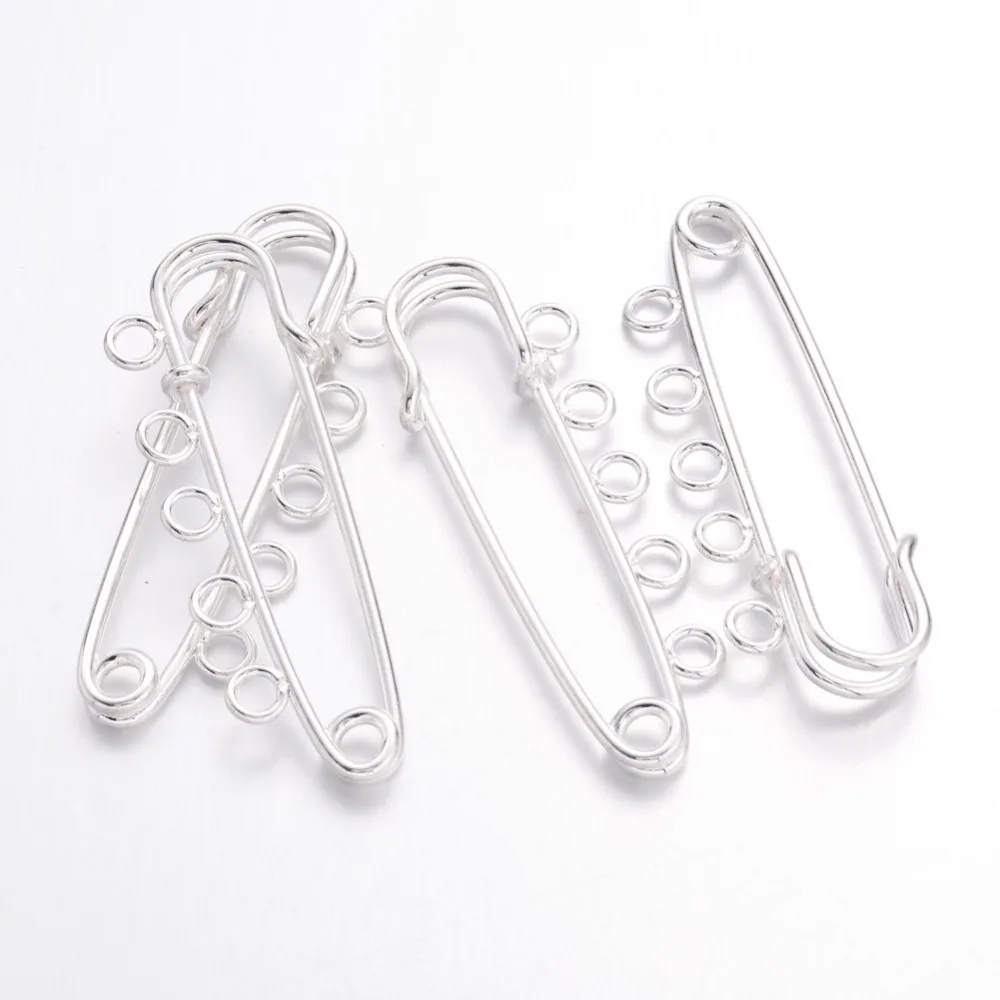 PandaHall 5pcs 16x50mm Iron Kilt Pins for Jewelry Making DIY Findings Accessoires Craft Design Beadwork Brooch Findings, Silver
PandaHall 5pcs 16x50mm Iron Kilt Pins for Jewelry Making DIY Findings Accessoires Craft Design Beadwork Brooch Findings, Silver