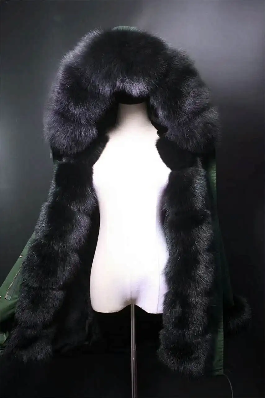 2018 winter new men's fashion fox fur collar black rex rabbit lining coat nick garment HOODIES middle long parka
2018 winter new men's fashion fox fur collar black rex rabbit lining coat nick garment HOODIES middle long parka