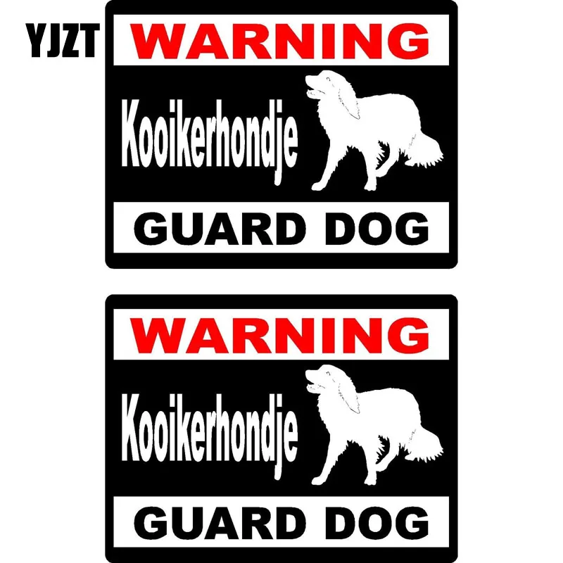 YJZT 15*11.5cm 2x Cartoon WARNING Kooikerhondje Guard Dog Fun Retro-reflective Car Window Sticker Decals C1-8168
YJZT 15*11.5cm 2x Cartoon WARNING Kooikerhondje Guard Dog Fun Retro-reflective Car Window Sticker Decals C1-8168