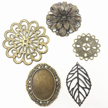 10Pcs Mixed Round Flower Leaf Alloy Filigree Wraps Flower Hollow Connectors Decoration Bag DIY Ornament Findings Charms
10Pcs Mixed Round Flower Leaf Alloy Filigree Wraps Flower Hollow Connectors Decoration Bag DIY Ornament Findings Charms