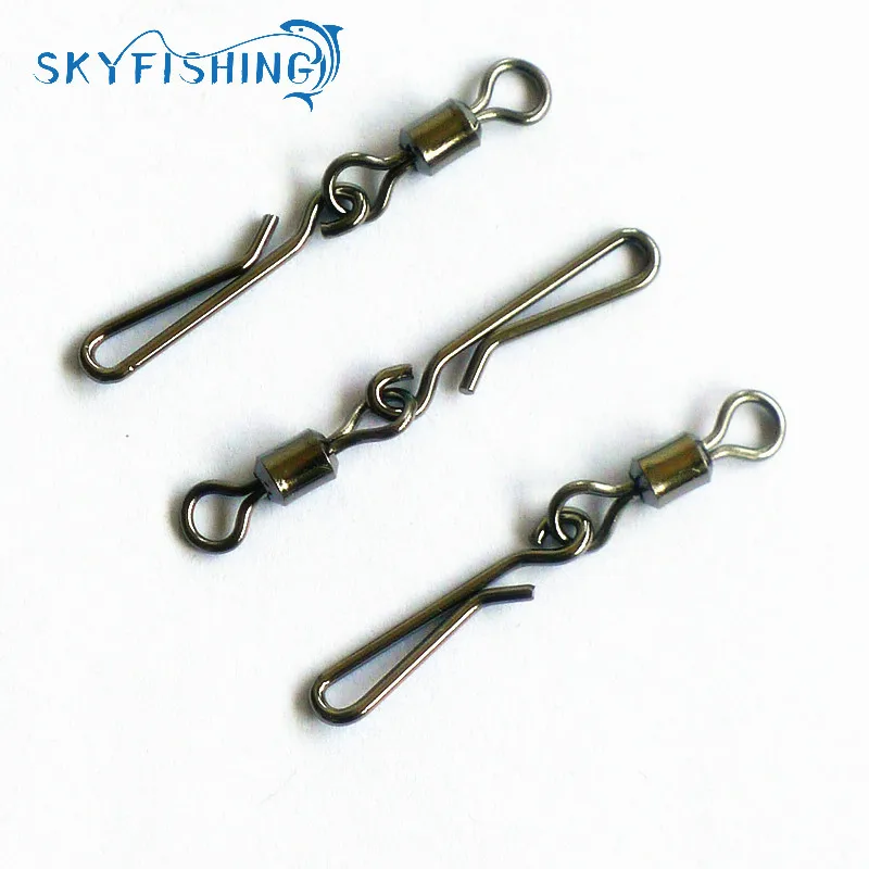 hot 30pcs Swivel MS+HX Rolling Swivel with Coastlock Snap Size8, 6, 4, 2 Hook Lure Connector Terminal swivel for Fishihooks
hot 30pcs Swivel MS+HX Rolling Swivel with Coastlock Snap Size8, 6, 4, 2 Hook Lure Connector Terminal swivel for Fishihooks