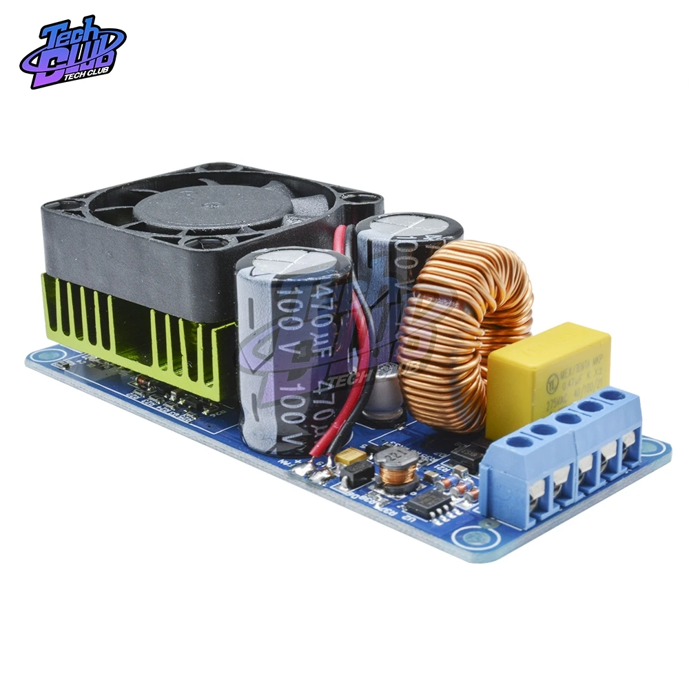 IRS2092S 500W Mono Channel Digital Amplifier Class D HiFi Power AMP Board 20Hz-20KHz Digital Amplifier Module
IRS2092S 500W Mono Channel Digital Amplifier Class D HiFi Power AMP Board 20Hz-20KHz Digital Amplifier Module