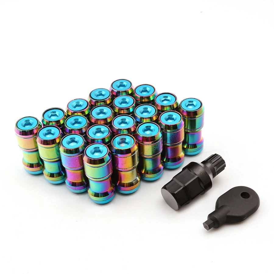 20PCS Car Wheel Anti-theft Modified Nuts Auto Colorful Symphony Aluminium Alloy Wheels Lock Racing Lug Nut M12x1.5 M12x1.25
20PCS Car Wheel Anti-theft Modified Nuts Auto Colorful Symphony Aluminium Alloy Wheels Lock Racing Lug Nut M12x1.5 M12x1.25