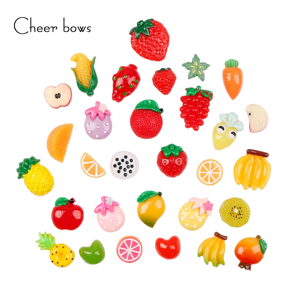 30pcs/bag Cute Resin Patch Mixed Candy Fruits Flowers Flat Back Resins DIY Hair bow Handmade Crafts Embellishment Accessories
30pcs/bag Cute Resin Patch Mixed Candy Fruits Flowers Flat Back Resins DIY Hair bow Handmade Crafts Embellishment Accessories