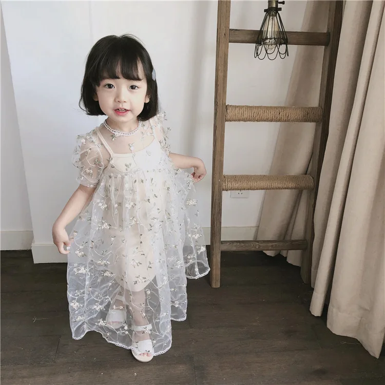 Girl dress embroidered floral dress high quality toddler baby girls princess long dress
Girl dress embroidered floral dress high quality toddler baby girls princess long dress
