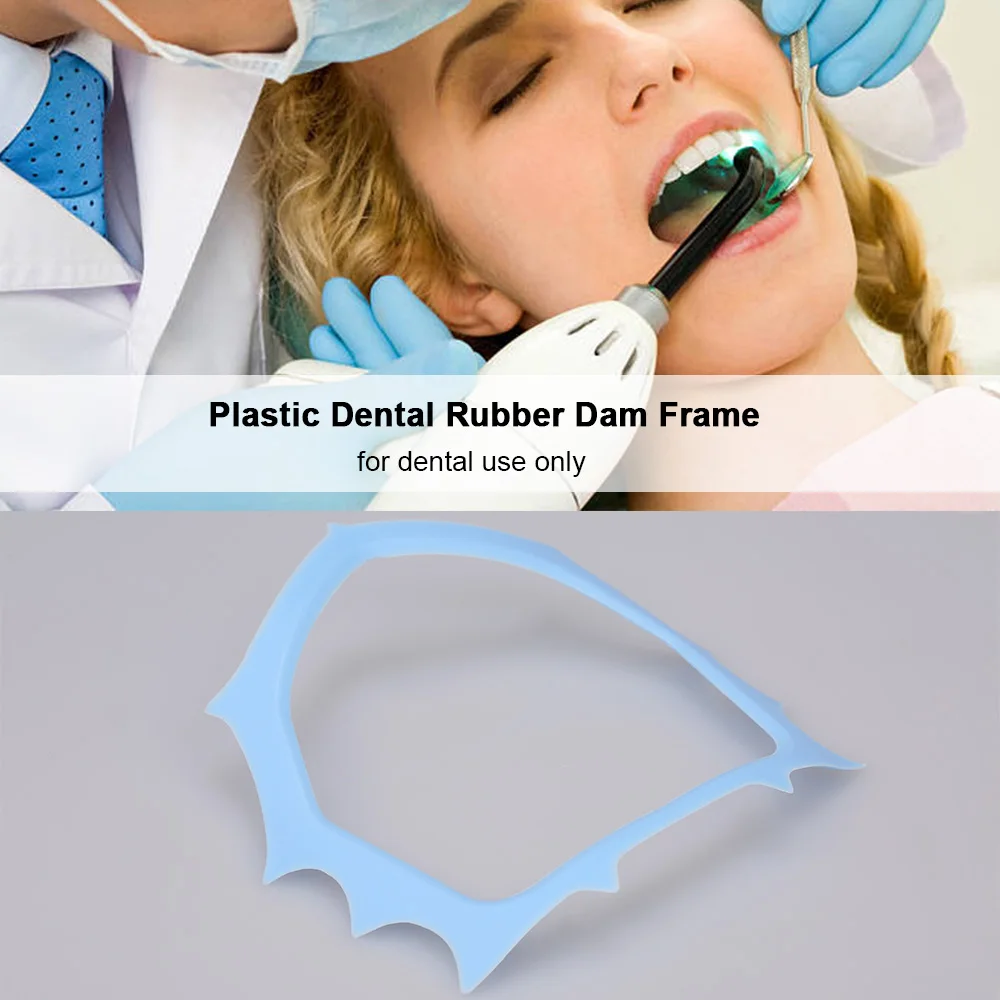 Dental Instrument Plastic Dental Rubber Dam Frame Holder Disposable Rubber Dam Barrier Bracket Support Lab Materials
Dental Instrument Plastic Dental Rubber Dam Frame Holder Disposable Rubber Dam Barrier Bracket Support Lab Materials