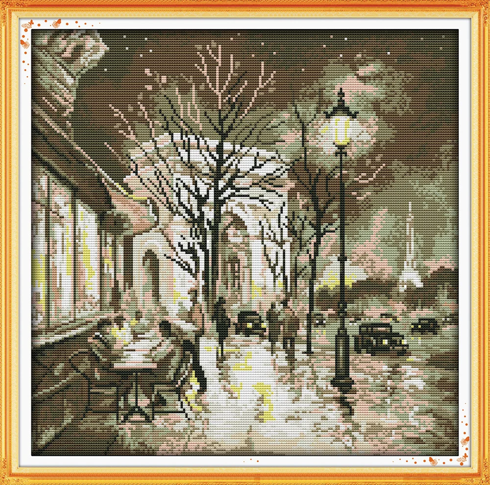 The beauty of the night cross stitch kit sketch Aida count 18ct 14ct 11ct print embroidery DIY handmade needlework supplies bag
The beauty of the night cross stitch kit sketch Aida count 18ct 14ct 11ct print embroidery DIY handmade needlework supplies bag
