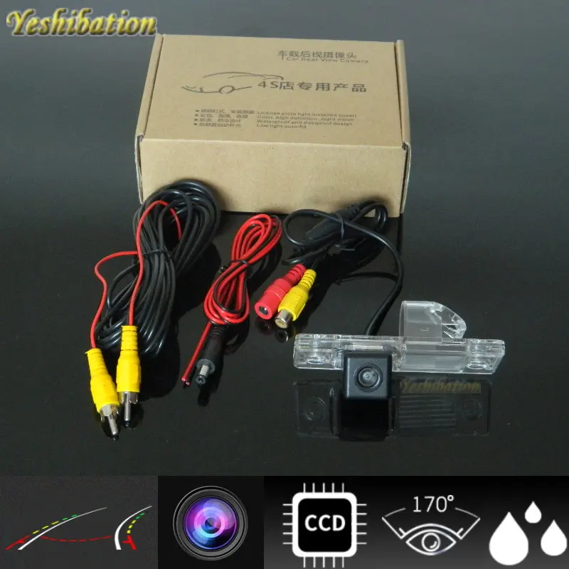 

Yeshibation Car Dynamic Track HD waterproof wide-angle rear view reversing Camera For Buick Regal / 1997~2008
