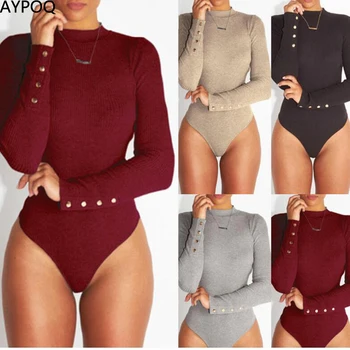 Women Night Club Shirt Elastic Tight Sexy Jumpsuit Slim Turtleneck Long Sleeved Fashion Woman Bodysuit Pants
Women Night Club Shirt Elastic Tight Sexy Jumpsuit Slim Turtleneck Long Sleeved Fashion Woman Bodysuit Pants