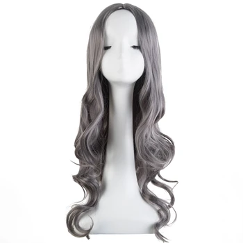 Cosplay Wig Fei-Show Synthetic Long Curly Middle Part Line Dark Grey Women Hair Costume Carnival Halloween Party Salon Hairpiece
Cosplay Wig Fei-Show Synthetic Long Curly Middle Part Line Dark Grey Women Hair Costume Carnival Halloween Party Salon Hairpiece
