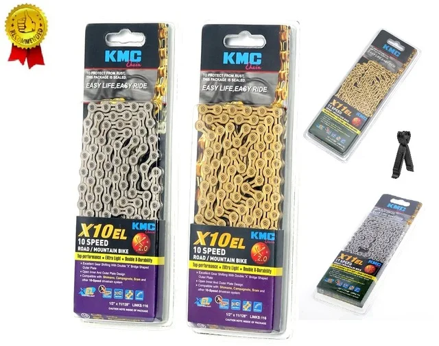 Titanium bicycle chain X9X10EL X11EL ultra light double X chain 9 10 11 speed silver mountain bike / hollow bicycle chain 116L
Titanium bicycle chain X9X10EL X11EL ultra light double X chain 9 10 11 speed silver mountain bike / hollow bicycle chain 116L