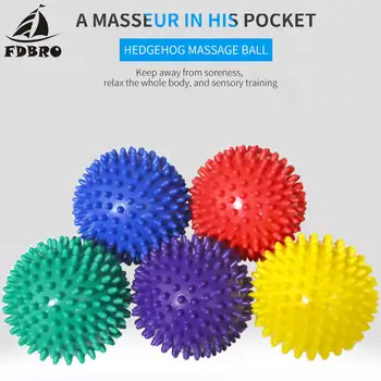 FDBRO 5 pcs 7cm PVC Fitness Hand Foot Massage Ball Soles Hedgehog Sensory Training Grip the Ball Portable Physiotherapy Ball
FDBRO 5 pcs 7cm PVC Fitness Hand Foot Massage Ball Soles Hedgehog Sensory Training Grip the Ball Portable Physiotherapy Ball