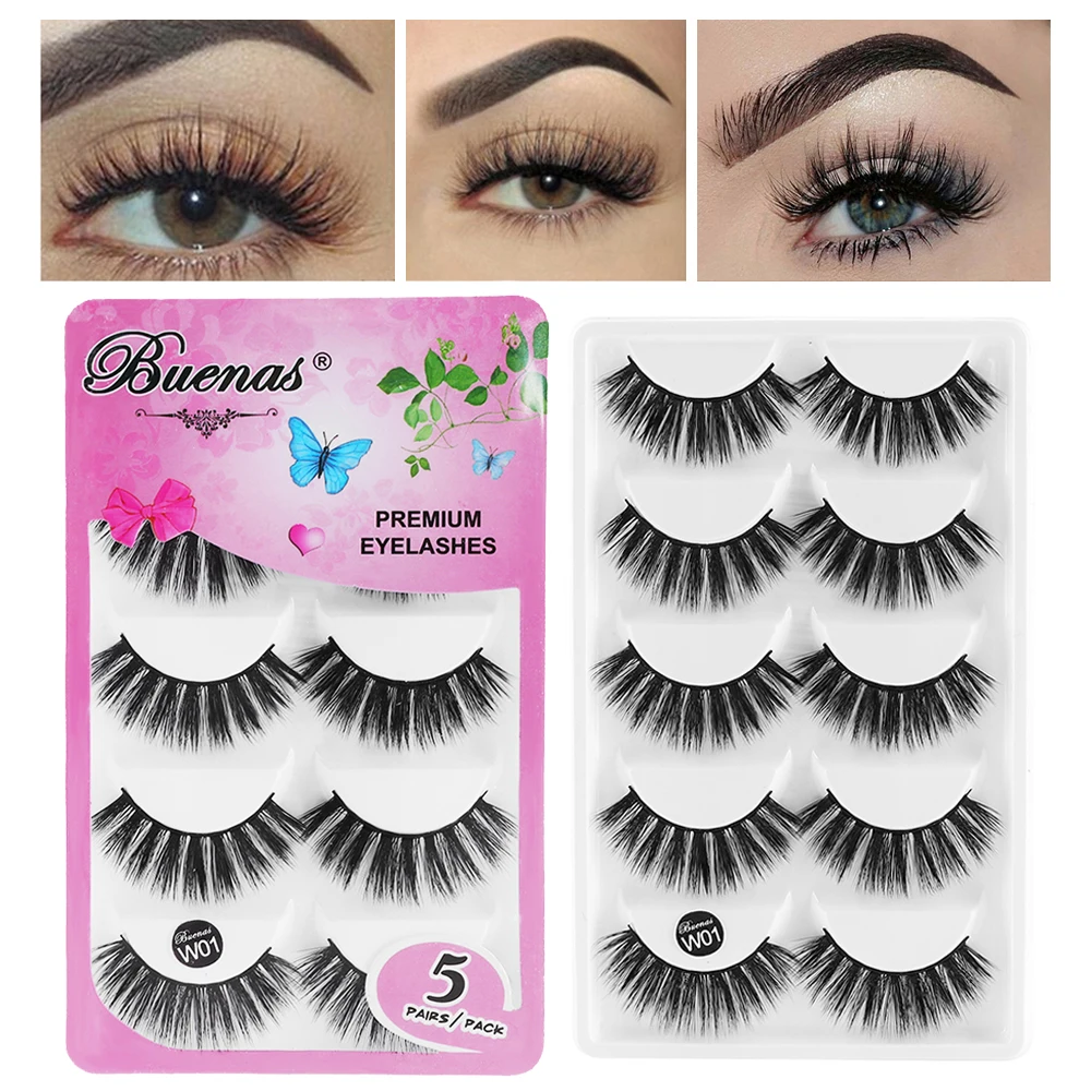 5 Pairs 3D Mink Hair Lashes Real Mink False Eyelashes False Eyelash Soft Handmade Lashes Extension Natural Makeup Tools
5 Pairs 3D Mink Hair Lashes Real Mink False Eyelashes False Eyelash Soft Handmade Lashes Extension Natural Makeup Tools