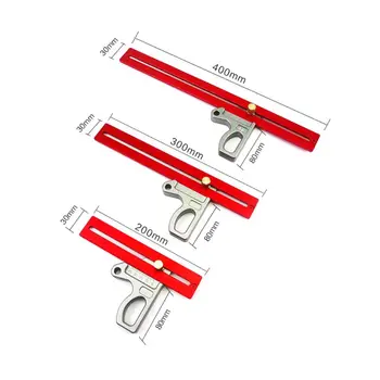 Precision Measuring Woodworking Scribe T-type Ruler Hole Gauge Aluminum Crossed Feet crossed-out tool
Precision Measuring Woodworking Scribe T-type Ruler Hole Gauge Aluminum Crossed Feet crossed-out tool