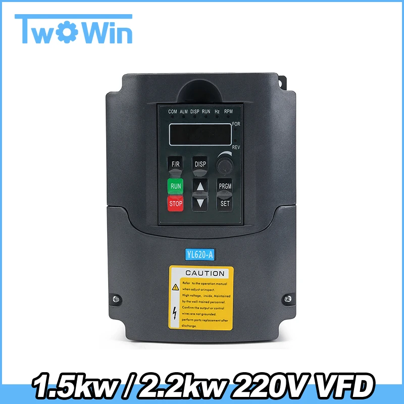 1.5KW 2.2KW/0.75KW 220V VFD Single Phase input and 3 Phase Output Frequency Converter/Adjustable Speed Drive /Frequency Inverter
1.5KW 2.2KW/0.75KW 220V VFD Single Phase input and 3 Phase Output Frequency Converter/Adjustable Speed Drive /Frequency Inverter