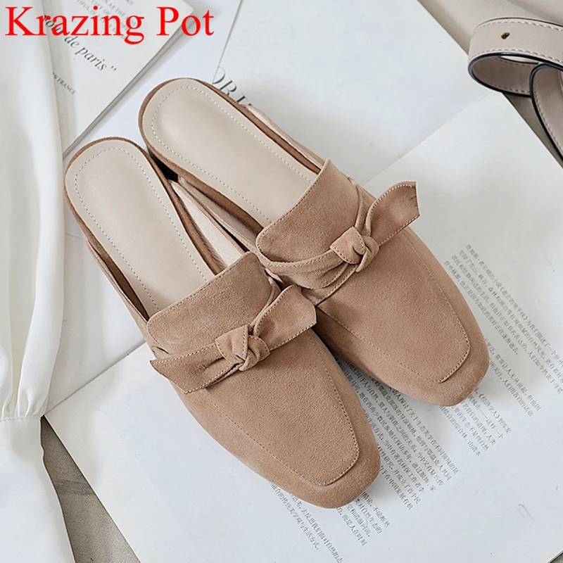 superstar big size low heels genuine leather slip on concise mules butterfly-knot slingback women pumps elegant summer shoes L38
superstar big size low heels genuine leather slip on concise mules butterfly-knot slingback women pumps elegant summer shoes L38