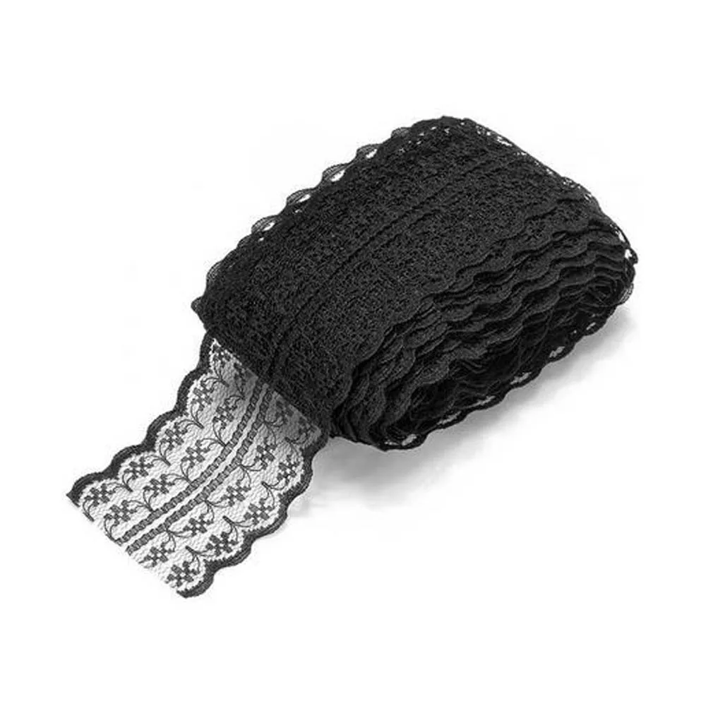 High Quality Bilateral 10 Yard Lace Ribbon Embroidered Net Lace Trim Ribbon Fabric Decor
High Quality Bilateral 10 Yard Lace Ribbon Embroidered Net Lace Trim Ribbon Fabric Decor