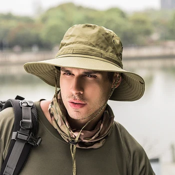 Outdoor Camping Hiking Sun Protection Hat Wide Brim Bucket Hats UV Protection Boonie Breathable Hat
Outdoor Camping Hiking Sun Protection Hat Wide Brim Bucket Hats UV Protection Boonie Breathable Hat