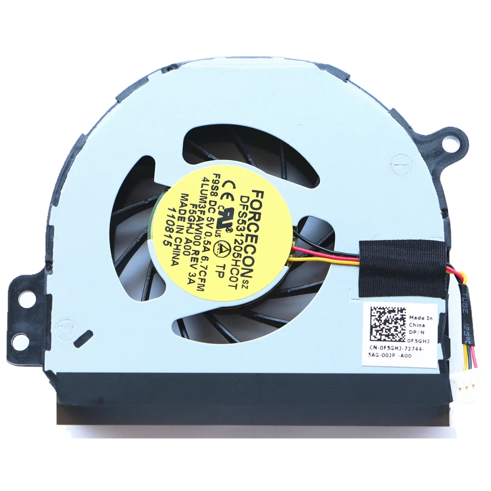 New Original For Dell Inspiron 1464 P09G 1564 P08F 1764 P07E N4010 Cpu Cooling Fan FORCECON DFS531205HC0T F9S8 CN-0F5GHJ
New Original For Dell Inspiron 1464 P09G 1564 P08F 1764 P07E N4010 Cpu Cooling Fan FORCECON DFS531205HC0T F9S8 CN-0F5GHJ