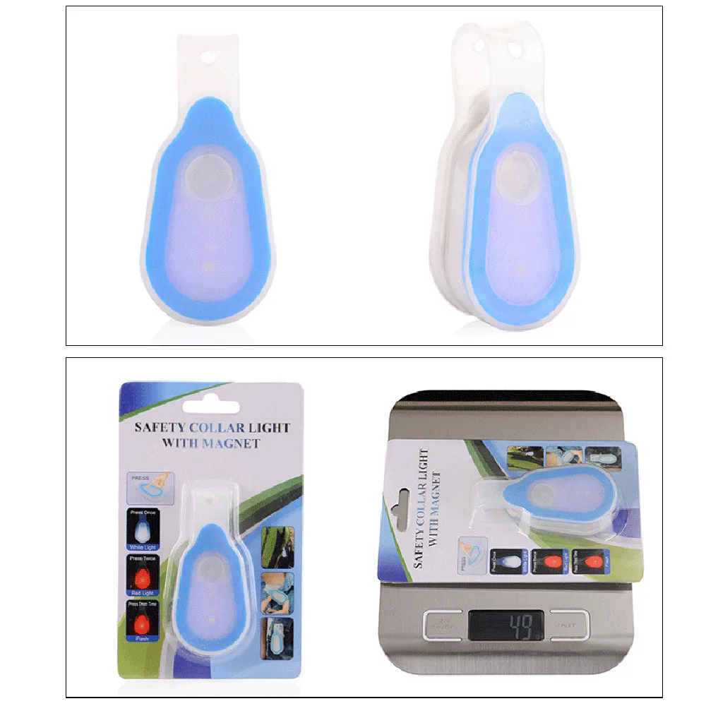 Clip-on Clothes LED Lamp Magnet Running Walking Cycling Night Safety Light flashlight for bicycle
Clip-on Clothes LED Lamp Magnet Running Walking Cycling Night Safety Light flashlight for bicycle