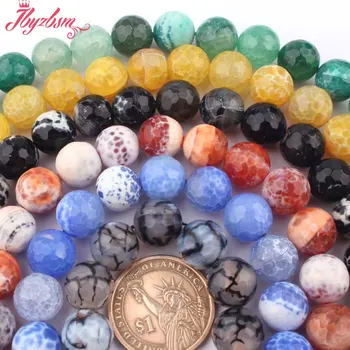 12mm Round Beads Faceted Craceked Fire Agates Gem Stone Beads For Necklace Bracelets DIY Jewelry Making Loose 15" Free Shipping
12mm Round Beads Faceted Craceked Fire Agates Gem Stone Beads For Necklace Bracelets DIY Jewelry Making Loose 15" Free Shipping
