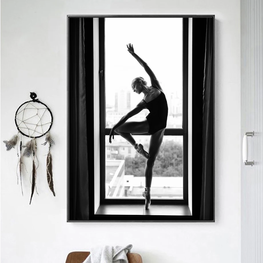Ballet Dancer Black White Photo Wall Art Canvas Painting Nordic Posters And Prints Wall Pictures For Living Room Home Decor
Ballet Dancer Black White Photo Wall Art Canvas Painting Nordic Posters And Prints Wall Pictures For Living Room Home Decor