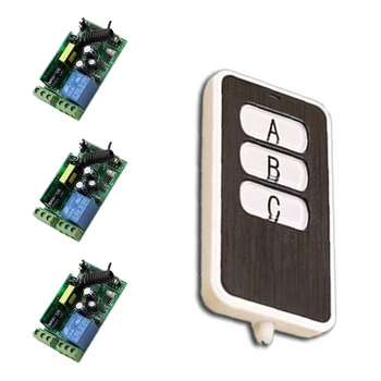 AC 85V 180V 220V 240V 250V 10A Wireless Remote Control Switch Relay Output Radio Receivers and Transmitter Garage Door / Window
AC 85V 180V 220V 240V 250V 10A Wireless Remote Control Switch Relay Output Radio Receivers and Transmitter Garage Door / Window