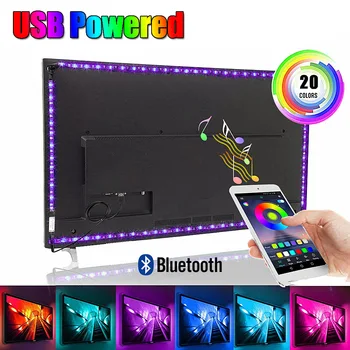 USB LED Under Cabinet Light Bluetooth Controller RGB Light Strip 5050 DC 5V Lamp Closet Lighting Home Bedroom Kitchen Decoration
USB LED Under Cabinet Light Bluetooth Controller RGB Light Strip 5050 DC 5V Lamp Closet Lighting Home Bedroom Kitchen Decoration